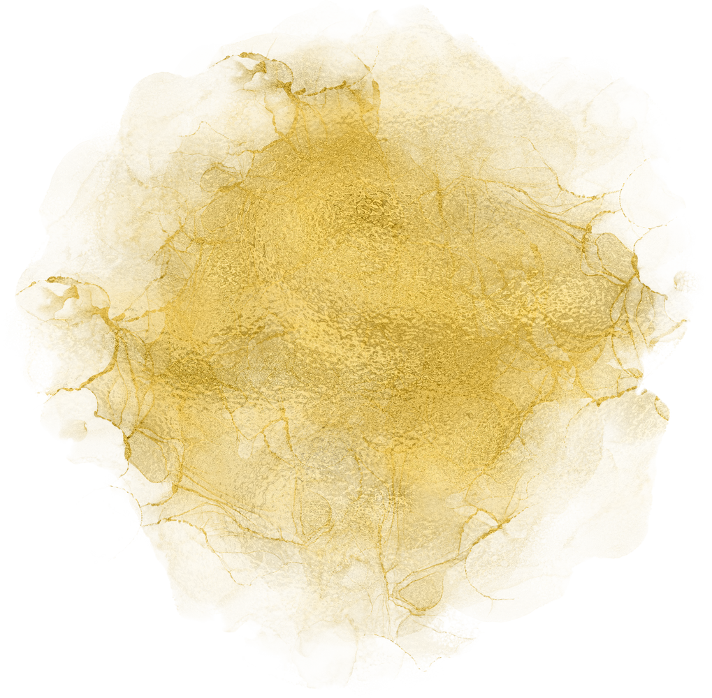 Golden Watercolor Smudge 